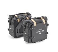 GRT720B - Givi Paires De Sacs Latéraux Canyon Résistants À L'Eau 25 + 25 Litres