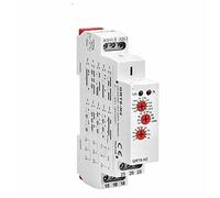 GRT8-N Relais de temps multifonction étendu avec 10 fonctions AC DC 12 V 24 V 220 V 230 V retardateur minuterie 16 A 1 unité (GRT8-N2 ACDC12V-240V)