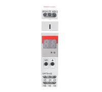 GRT8-X Relais de temps multifonction avec réglage numérique, 20 fonctions, 16 A AC/DC, 12 V-240 V, tension large (GRT8-X2 ACDC12V-240V)