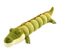 Grtheenumb Alligator en Peluche Crocodile géant énorme Animal en Peluche | Alligator, Animal en Crocodile géant de 119, 4 cm, Jouet Doux et réaliste pour câliner ou décorer