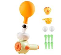 Grtheenumb Boule respiratoire, Jouet Montessori, Boule respiratoire Flottante Interactive, Tuyau à Bulles, sifflet pour Enfants, Jouets sensoriels Amusants pour Filles, garçons, Famille