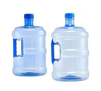 Grtheenumb Carafes à eau, carafe à eau 10 L avec poignée, qualité alimentaire, étanche, transparente, sans odeur, réutilisable, anti-poussière, bouteille portable pour la maison et l'extérieur