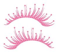 Grtheenumb Cils de Voiture pour phares 1 Paire de Cils de Voiture réfléchissante