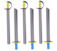 Grtheenumb Épées en Mousse pour Enfants, 6 pièces épée en Mousse pour Enfants 21 Couteaux EVA épée Jouet 2 Styles sûr Doux pour garçons Filles, poignée de Couleur aléatoire