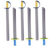 Grtheenumb Épées pour Enfants, 6 pièces épée en Mousse pour Enfants 21 Couteaux en Mousse EVA épée de Jouet 2 Styles sûr Doux pour garçons Filles, poignée de Couleur aléatoire