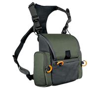 Grtheenumb Harnais binoculaire Respirant et réglable, Sac de Poitrine de Chasse avec Sac Chasse étanche Multi-Poches pour Hommes et Femmes, Vert armée |.Coffre Harnais binoculaire