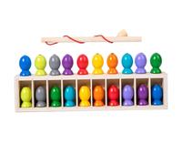 Grtheenumb Jeux de fête, Jeu de Couleurs, Jeu d'association Bouteilles en Bois, Jouets Amusants Correspondance Couleurs, Jouets interactifs pour Enfants et Adultes, fête Famille à la Maison