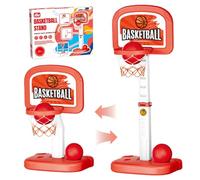 Grtheenumb Pool Basketball Hoop with Backboard, 30-63 inch Height Adjustable Pool Basketball Games with 2PCS Balls for Swimming PartyPool Hoop