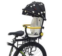 Grtheenumb Siège de vélo pour Enfant, siège de vélo pour Tout-Petit, Enfant arrière sûr et Confortable avec Inclinaison réglable, Conception Pliable pour Un Rangement Facile