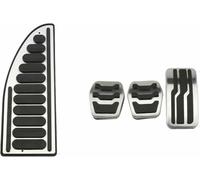 GRTYSVB - Couvre-pédales en Acier Inoxydable pour Voiture, pour Focus 2 3 4 MK2 MK3 MK4 RS St 2005-2023 Kuga Escape 2009-2020 Repose-Pied de Frein pour véhicule à boîte Automatique ou Manuelle
