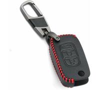 GRTYSVB - Étui en Cuir pour clé de Voiture, pour Benz pour Smart City Fortwo Forfour Roadster pour Renault Twingo Clio Coque Porte-clés télécommande