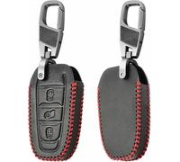 GRTYSVB - Étui en Cuir pour clé de Voiture, pour Peugeot 3008 208 308 508 408 2008 307 4008 pour Citroen C2 C3 C4 C5 Coque Porte-clés télécommande
