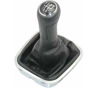 GRTYSVB - Pommeau de Levier de Vitesse 5/6 Vitesses, Soufflet de Levier de Vitesse, Couvercle de Coffre pour VW pour Polo 6R pour Polo pour Sedan 2010-2017