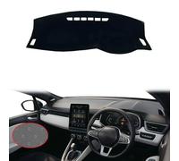 GRTYSVB - Tapis de Protection pour Tableau de Bord de Voiture Pare-Soleil évite la lumière Tapis antidérapant pour Tableau de Bord pour Renault Clio 5 2018 2019 2020 2021 2022 2023 2024 2025