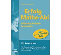 Gruber Helmut R Erfolg im Mathe-Abi Lernkarten Schleswig-Holstein: 192 L (Poche)
