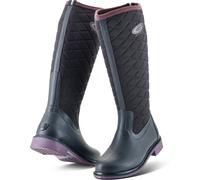 Grubs Bottes en caoutchouc pour femmes Skyline Wellies Black EUR 37