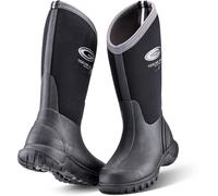 Grubs Bottes en caoutchouc pour femmes Tideline Wellies Black EUR 41