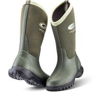 Grubs Bottes en caoutchouc pour femmes Tideline Wellies Green EUR 42
