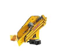 Grue à bras pliant hydraulique Marine, grue pliante fixe, télécommande montée sur véhicule, détachable(12T)