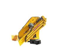 Grue À Bras Pliant Hydraulique Marine, Pliante Fixe, Télécommande Montée Sur Véhicule, Détachable Bras Cadre Durable de Levage Treuils électriques(3T)