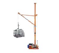 Grue à colonne intérieure, capacité de charge maximale 400 kg, moteur 220 V 2200 W, hauteur 2,6-3,1 m, diamètre de colonne 54 mm avec corde de 30 m