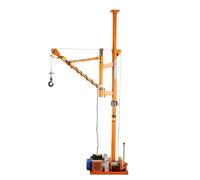 Grue à colonne intérieure, capacité de charge maximale 500 kg, moteur 220 V 3000 W, hauteur 2,6-3,1 m, diamètre de colonne 60 mm avec corde de 30 m(Folding arm type)