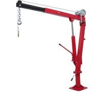 vidaXL Grue de levage avec treuil et câble – pour camion/atelier
