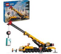 Grue de Chantier Mobile Jaune LEGO City 60409 - Modèle Éducatif pour Enfants