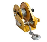 Grue de climatiseur Portable pour Installation de 3/5 CV, Outil de Levage Robuste avec treuil de 1 200 LB et Corde de 10 m, idéale pour l'installation d'unités de climatisation extérieures.