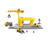 Grue de Construction Hape pour Enfants|Ensemble Extensible pour Jeu créatif