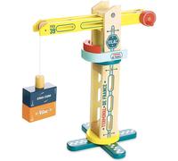 Vilac- Grue de Docker Vilacity, 2357, Jaune, City Crane, 30 cm
