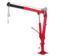 vidaXL Grue de levage avec treuil et câble – pour camion/atelier