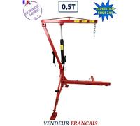 Grue de Levage Hydraulique pick up 0,5T avec Fixation Attelage
