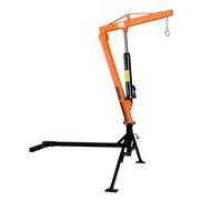 Grue de Levage pour Pick-up et Camionnette 680 kg-VEVOR-Montée sur Attelage Grue Manuelle avec Cric Hydraulique 12 t