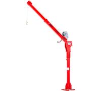 Grue de levage rotative 360° pour remorque & pick-up 300kg avec treuil manuel - À fixer MW Tools BK300M