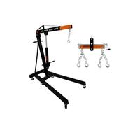 Grue de Moteur 1 Tonne & Equilibreur de Charge Manche Hydraulique Palan Pliable