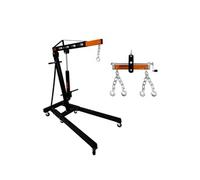 Grue de Moteur 2 Tonne & Equilibreur de Charge Manche Hydraulique Palan Pliable