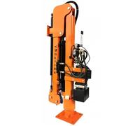 Grue de treuil électrique 1 tonne sans fil avec télécommande hydraulique rotation petit camion grue