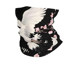 Grue Japonaise Homme Femme Couvre-Chef Multi-Usage Headwrap Microfibre Echarpe Gaiter pour Sports Bike Motorcycle