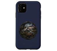 Grue Mignonne ornithologue ornithologue Oiseau de Bonheur et de Sagesse Coque pour iPhone 11