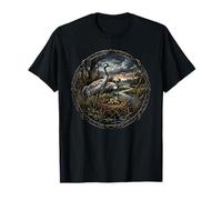 Grue Mignonne ornithologue ornithologue Oiseau de Bonheur et de Sagesse T-Shirt
