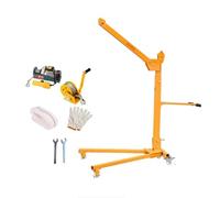 Grue mobile compacte, grue portable manuelle et électrique, appareil de levage d'une capacité de 200 kg/300 kg/500 kg for usage domestique(300KG)