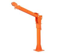 Grue Montée Sur Véhicule 12V 24V, Bras Télescopique, Petit Élévateur De Camion, Mini Treuil Électrique, Grue for Ascenseur De Voiture(800KG)