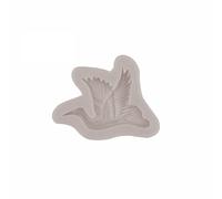 Grue Moule en silicone pour crème glacée Gâteau haricots verts Bonbons Chocolat Bloc de glace Décorations de gâteaux desserts français Grue blanche Moules en silicone pour la