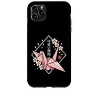 Grue Origami Kawaii - Japonais Sakura Esthétique Coque pour iPhone 11 Pro Max