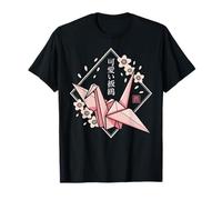 Grue Origami Kawaii - Japonais Sakura Esthétique T-Shirt