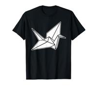 Grue Origami T-Shirt Graphique avec Valeur