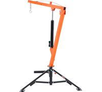 Grue Pick Up VEVOR, 450 kg, pivotant sur 360°, grue de chargement avec flèche réglable sur 3 niveaux, grue de levage, grue d'atelier pour le levage de marchandises dans le bâtiment, la sylviculture &