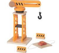 Grue Pivotante En Bois Orange TU