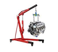 Grue pliante hydraulique compacte, palan à moteur 2T 3T, outil de levage mobile, élévateur de moteur de voiture robuste de 53 kg, équipement mécanique portable pour utilisation Gara